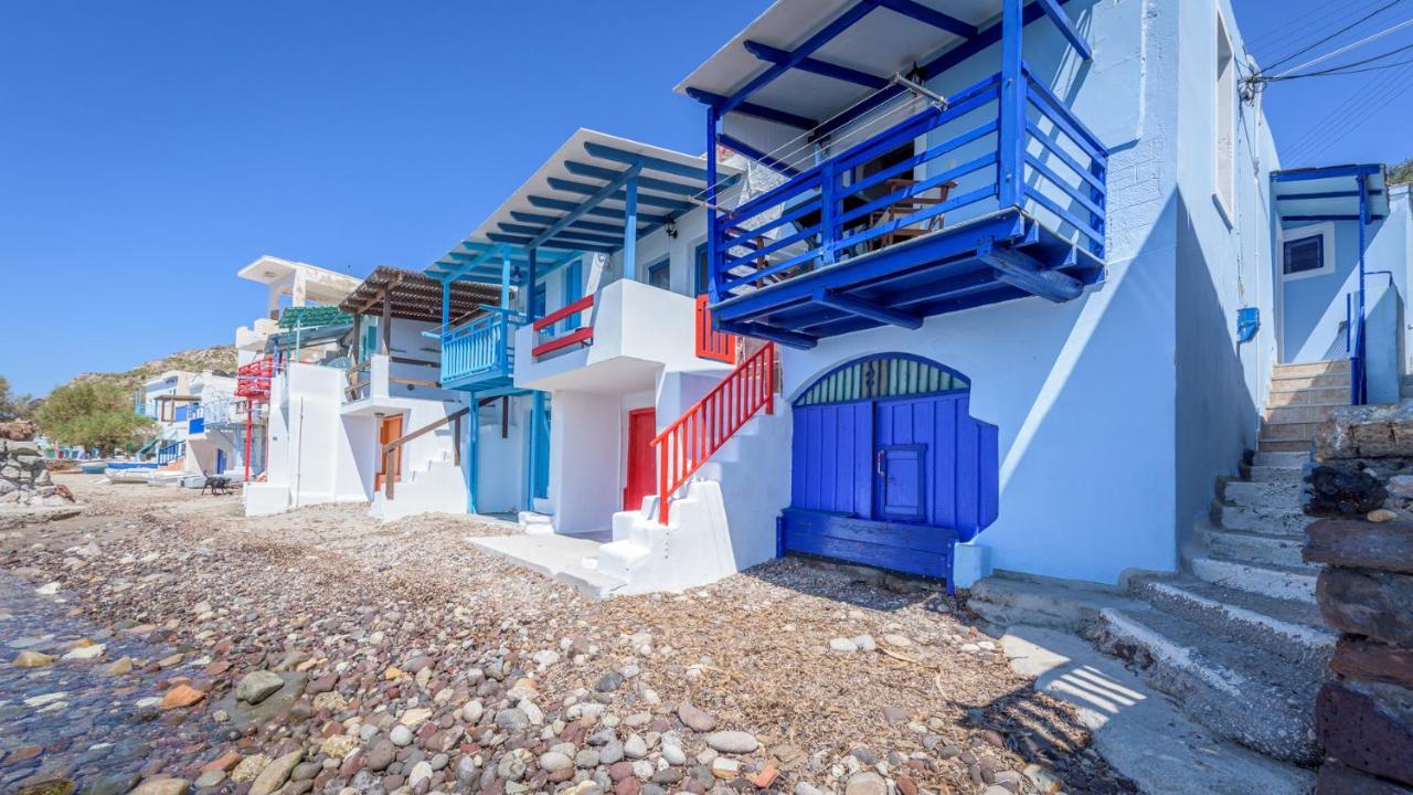 Blue Traditional Boathouse In Klima Klima  Luaran gambar